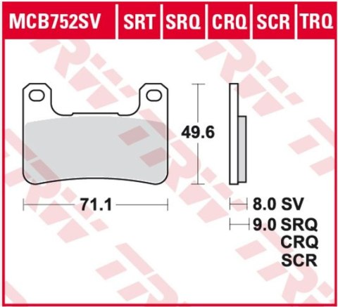 TRW ZF LUCAS KLOCKI HAMULCOWE KH379 SPIEK METALICZNY SINTER RACING (WYCZYNOWE NA TOR) (ZASTĘPUJE MCB752SRQ) TRW ZF LUCAS KLOCKI HAMULCOWE KH379 SPIEK METALICZNY SINTER RACING (WYCZYNOWE NA TOR) (ZASTĘPUJE MCB752SRQ)