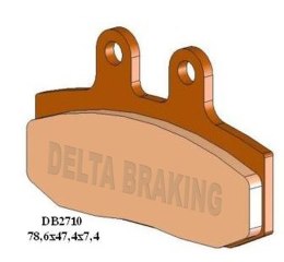DELTA BRAKING KLOCKI HAMULCOWE KH113 / KH256 PRZÓD APRILIA RED ROSE 125 '87-'94, ATLANTIC 500 '02-'04, SPORTCITY 125 '04-'12, GI