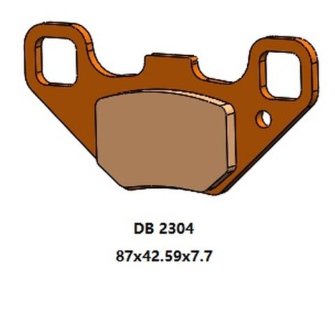 DELTA BRAKING KLOCKI HAMULCOWE KH490 PRZÓD POLARIS RZR 170 '09-'21 DELTA BRAKING KLOCKI HAMULCOWE KH490 PRZÓD POLARIS RZR 170 '09-'21