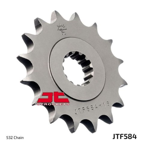 JT ZĘBATKA PRZEDNIA 442 15 YAMAHA R6 '99-'05, FZR 1000 (44215JT) (ŁAŃC. 532) JT ZĘBATKA PRZEDNIA 442 15 YAMAHA R6 '99-'05, FZR 1000 (44215JT) (ŁAŃC. 532)