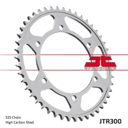 JT ZĘBATKA TYLNA 300 42 YAMAHA TDM 900 '02-'13 (30042JT) (ŁAŃC. 525) CZARNA