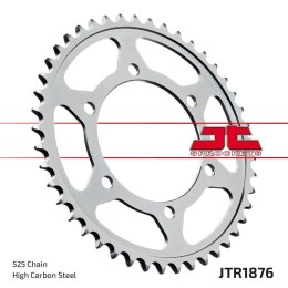 JT ZĘBATKA TYLNA 4385 45 SUZUKI GSXR 750 '11-'19, YAMAHA MT-09 '14-'20, R6 '06'-20 (438545JT) (ŁAŃC. 525) CZARNA (ORYG)
