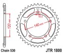 JT ZĘBATKA TYLNA 4409 42 SUZUKI GSF 1250 '06-'16, GSXR 1000/1300 (440942JT) (ŁAŃC. 530) KOLOR CZARNY