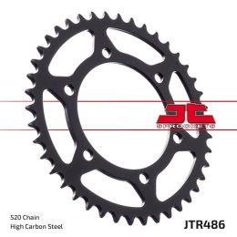 JT ZĘBATKA TYLNA 504 43 KAWASAKI EX250R NINJA '08-'12 (50443JT) (ŁAŃC. 520) CZARNA