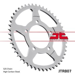 JT ZĘBATKA TYLNA 828 48 SUZUKI GSF 650 BANDIT '07-15,GSX 650F '08-'16 (82848JT) (ŁAŃC. 525) KOLOR CZARNY