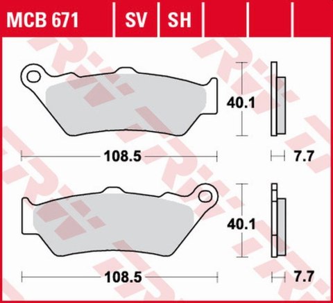 TRW ZF KLOCKI HAMULCOWE KH209 SINTER STREET BMW R 1200/1250 GS/ADV/R/RS/RT '13-, K 1600GT/GTL '11-, DUCATI SCRAMBLER 800, DIAVEL TRW ZF KLOCKI HAMULCOWE KH209 SINTER STREET BMW R 1200/1250 GS/ADV/R/RS/RT '13-, K 1600GT/GTL '11-, DUCATI SCRAMBLER 800, DIAVEL
