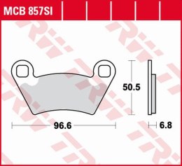 TRW ZF KLOCKI HAMULCOWE KH354 SINTER OFFROAD POLARIS RANGER 700 4X4/6X4/6X6 '06-'09, RANGER 800 '10-'12, RANGER 900 '11-, GEM 14