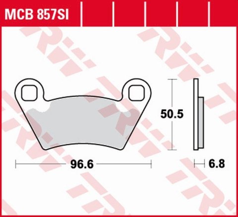 TRW ZF KLOCKI HAMULCOWE KH354 SINTER OFFROAD POLARIS RANGER 700 4X4/6X4/6X6 '06-'09, RANGER 800 '10-'12, RANGER 900 '11-, GEM 14 TRW ZF KLOCKI HAMULCOWE KH354 SINTER OFFROAD POLARIS RANGER 700 4X4/6X4/6X6 '06-'09, RANGER 800 '10-'12, RANGER 900 '11-, GEM 14