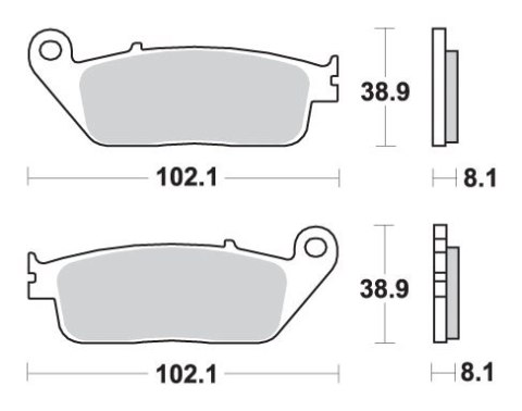 SBS KLOCKI HAMULCOWE KH142 / KH226 STREET STANDART CERAMIC KOLOR CZARNY SBS KLOCKI HAMULCOWE KH142 / KH226 STREET STANDART CERAMIC KOLOR CZARNY