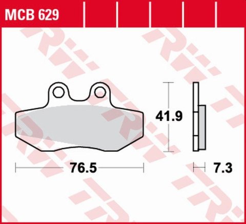 TRW ZF KLOCKI HAMULCOWE KH256 ORGANIC APRILIA RX 50 '91-'94, RED ROSE 125 '90-'95, BETA RR 50 '99-'06, RIEJU MRX/SMX 50/125 '02- TRW ZF KLOCKI HAMULCOWE KH256 ORGANIC APRILIA RX 50 '91-'94, RED ROSE 125 '90-'95, BETA RR 50 '99-'06, RIEJU MRX/SMX 50/125 '02-