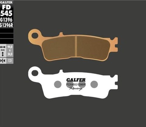 GALFER KLOCKI HAMULCOWE KH755 SPIEK METALICZNY (ZŁOTE) RACING PRZÓD FANTIC XX 125; XEF/XXF 250/450; XEX 250 '22-; YAMAHA YZ 250 GALFER KLOCKI HAMULCOWE KH755 SPIEK METALICZNY (ZŁOTE) RACING PRZÓD FANTIC XX 125; XEF/XXF 250/450; XEX 250 '22-; YAMAHA YZ 250