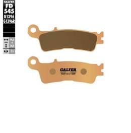 GALFER KLOCKI HAMULCOWE KH755 SPIEK METALICZNY (ZŁOTE) OFF ROAD PRZÓD FANTIC XX 125; XEF/XXF 250/450; XEX 250 '22-; YAMAHA YZ 25