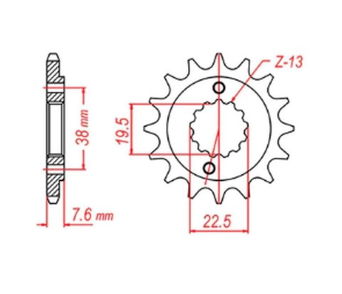 MTX PARTS ZĘBATKA PRZEDNIA 2116 14 SUZUKI LTR 450 '06-'12, LTZ 400 '03-'13, RMX 450 '10-'13 (JTF1401.14) (ŁAŃC. 520) MTX PARTS ZĘBATKA PRZEDNIA 2116 14 SUZUKI LTR 450 '06-'12, LTZ 400 '03-'13, RMX 450 '10-'13 (JTF1401.14) (ŁAŃC. 520)