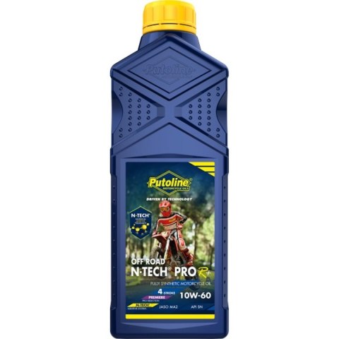PUTOLINE OLEJ SILNIKOWY 4T 100% SYNTETYK N-TECH® PRO R+ OFF ROAD 10W60 1L (AKC) PUTOLINE OLEJ SILNIKOWY 4T 100% SYNTETYK N-TECH® PRO R+ OFF ROAD 10W60 1L (AKC)