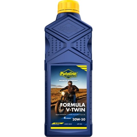 PUTOLINE OLEJ SILNIKOWY 4T FORMULA V-TWIN 20W50 1L (AKC) PUTOLINE OLEJ SILNIKOWY 4T FORMULA V-TWIN 20W50 1L (AKC)