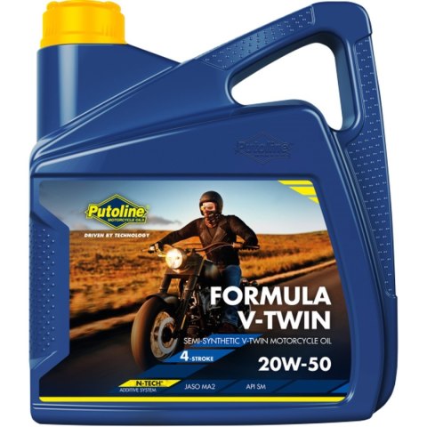 PUTOLINE OLEJ SILNIKOWY 4T FORMULA V-TWIN 20W50 4L (AKC) PUTOLINE OLEJ SILNIKOWY 4T FORMULA V-TWIN 20W50 4L (AKC)