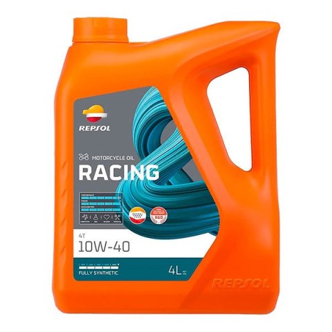 REPSOL OLEJ SILNIKOWY 4T RACING 10W50 4L MA2 SYNTETYCZNY (12) - ZASTĘPUJE RP160P54 REPSOL OLEJ SILNIKOWY 4T RACING 10W50 4L MA2 SYNTETYCZNY (12) - ZASTĘPUJE RP160P54