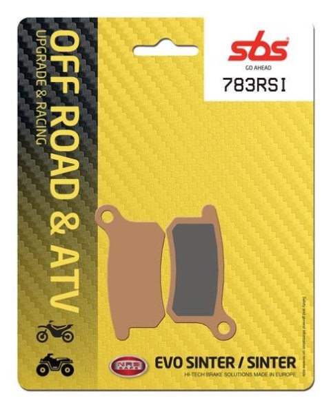 SBS KLOCKI HAMULCOWE KH357 OFF-ROAD RACING SINTER OFFROAD KOLOR ZŁOTY PRZÓD/TYŁ KTM SX 65 '09-'21, GASGAS MC 65 '21-, HUSQVARNA SBS KLOCKI HAMULCOWE KH357 OFF-ROAD RACING SINTER OFFROAD KOLOR ZŁOTY PRZÓD/TYŁ KTM SX 65 '09-'21, GASGAS MC 65 '21-, HUSQVARNA