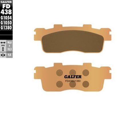 GALFER KLOCKI HAMULCOWE KH498 SPIEK METALICZNY SCOOTER GALFER KLOCKI HAMULCOWE KH498 SPIEK METALICZNY SCOOTER