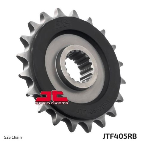 JT ZĘBATKA PRZEDNIA 2078M 19 BMW F 800 R '09-'20 (2078M19JT) (ŁAŃC. 525) (Z GUMĄ) JT ZĘBATKA PRZEDNIA 2078M 19 BMW F 800 R '09-'20 (2078M19JT) (ŁAŃC. 525) (Z GUMĄ)