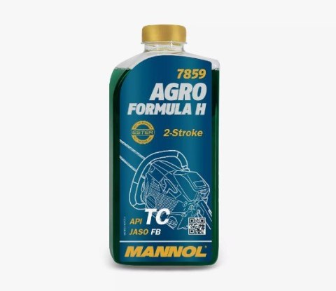 MANNOL OLEJ DO MIESZANKI 2T AGRO FORMULA S 1L (7859) (20) MANNOL OLEJ DO MIESZANKI 2T AGRO FORMULA S 1L (7859) (20)