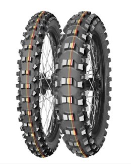 MITAS OPONA 70/100-10 TERRA FORCE-MX SM 41J (CZERWONO-ŻÓŁTY PASEK) TT TYŁ DOT 2023 (DOT:TXDT/PXDT/JPDT) (460062) (ZAMIENNIK:7000