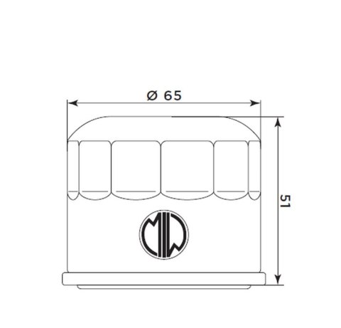 MIW (MEIWA) 2024/03 FILTR OLEJU BMW G 310 R / GS '17-'22 (OEM: 11428562889) MIW (MEIWA) 2024/03 FILTR OLEJU BMW G 310 R / GS '17-'22 (OEM: 11428562889)