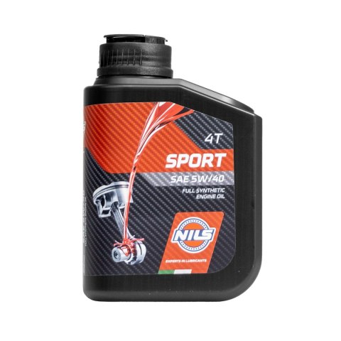 NILS OLEJ SILNIKOWY 4T SPORT SAE 5W40 SYNTETYK 1L (AKC) NILS OLEJ SILNIKOWY 4T SPORT SAE 5W40 SYNTETYK 1L (AKC)