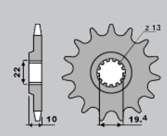 PBR ZĘBATKA PRZEDNIA 435 16 SUZUKI DR 350 '90-'99 (+1) DRZ 400 '00-'20 (+1) (JTF432.16)* (ŁAŃC. 520) PBR ZĘBATKA PRZEDNIA 435 16 SUZUKI DR 350 '90-'99 (+1) DRZ 400 '00-'20 (+1) (JTF432.16)* (ŁAŃC. 520)