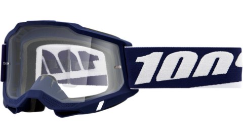 100 PROCENT GOGLE ACCURI 2 MIFFLIN - CLEAR LENS - KOLOR GRANATOWY/BIAŁY SZYBKA PRZEŹROCZYSTA 100 PROCENT GOGLE ACCURI 2 MIFFLIN - CLEAR LENS - KOLOR GRANATOWY/BIAŁY SZYBKA PRZEŹROCZYSTA