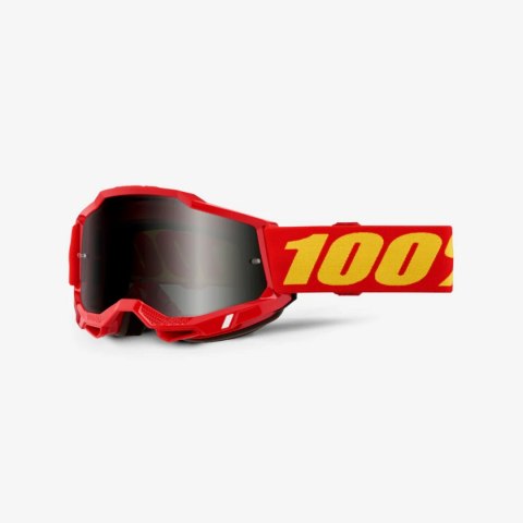 100 PROCENT GOGLE ACCURI 2 SAND RED - SMOKE LENS - KOLOR CZERWONY/ŻÓŁTY SZYBA PRZYCIEMNIANA 100 PROCENT GOGLE ACCURI 2 SAND RED - SMOKE LENS - KOLOR CZERWONY/ŻÓŁTY SZYBA PRZYCIEMNIANA