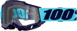 100 PROCENT GOGLE ACCURI 2 VAULTER - CLEAR LENS - KOLOR NIEBIESKI/GRANATOWY SZYBKA PRZEŹROCZYSTA