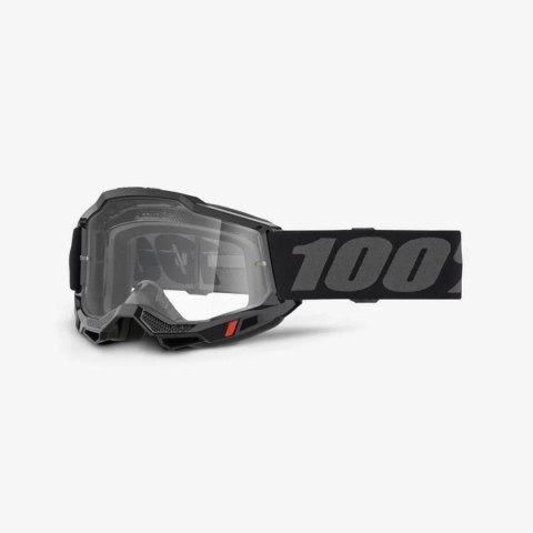 100 PROCENT GOGLE ACCURI 2 YOUTH JUNIOR BLACK KOLOR CZARNY/SZARY SZYBA PRZEŹROCZYSTA 100 PROCENT GOGLE ACCURI 2 YOUTH JUNIOR BLACK KOLOR CZARNY/SZARY SZYBA PRZEŹROCZYSTA