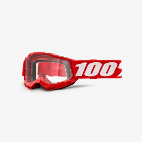 100 PROCENT GOGLE ACCURI 2 YOUTH JUNIOR RED - CLEAR LENS - KOLOR CZERWONY/BIAŁY SZYBKA PRZEŹROCZYSTA STARY KOD: 50321-101-03 100 PROCENT GOGLE ACCURI 2 YOUTH JUNIOR RED - CLEAR LENS - KOLOR CZERWONY/BIAŁY SZYBKA PRZEŹROCZYSTA STARY KOD: 50321-101-03