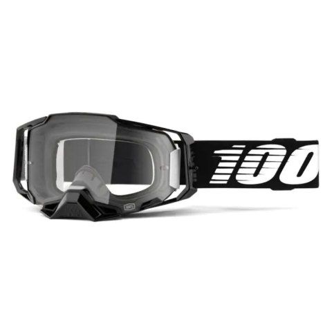 100 PROCENT GOGLE ARMEGA BLACK - CLEAR LENS - KOLOR CZARNY SZYBKA PRZEŹROCZYSTA 100 PROCENT GOGLE ARMEGA BLACK - CLEAR LENS - KOLOR CZARNY SZYBKA PRZEŹROCZYSTA