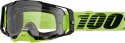 100 PROCENT GOGLE ARMEGA NEON YELLOW - CLEAR LENS - KOLOR ŻÓŁTY FLUO/CZARNY SZYBKA PRZEŹROCZYSTA