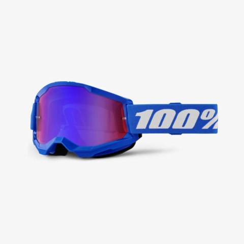 100 PROCENT GOGLE STRATA 2 BLUE - MIRROR RED/BLUE LENS - KOLOR NIEBIESKI/BIAŁY SZYBKA CZERWONO/NIEBIESKIE LUSTRO 100 PROCENT GOGLE STRATA 2 BLUE - MIRROR RED/BLUE LENS - KOLOR NIEBIESKI/BIAŁY SZYBKA CZERWONO/NIEBIESKIE LUSTRO