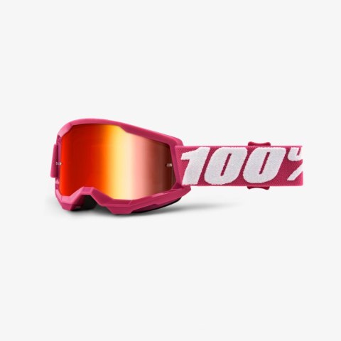 100 PROCENT GOGLE STRATA 2 YOUTH JUNIOR FLETCHER - MIRROR RED LENS - KOLOR RÓŻOWY/BIAŁY SZYBKA CZERWONE LUSTRO STARY KOD: 50521- 100 PROCENT GOGLE STRATA 2 YOUTH JUNIOR FLETCHER - MIRROR RED LENS - KOLOR RÓŻOWY/BIAŁY SZYBKA CZERWONE LUSTRO STARY KOD: 50521-