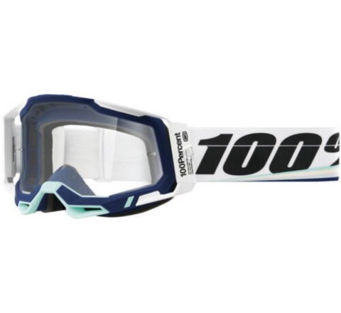 100 PROCENT WYPRZEDAŻ GOGLE RACECRAFT 2 ARSHAM - CLEAR LENS - KOLOR BIAŁY/NIEBIESKI SZYBKA PRZEŹROCZYSTA 100 PROCENT WYPRZEDAŻ GOGLE RACECRAFT 2 ARSHAM - CLEAR LENS - KOLOR BIAŁY/NIEBIESKI SZYBKA PRZEŹROCZYSTA