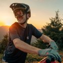 LEATT GOGLE ROWEROWE VELOCITY 4.0 GOGGLE X-FLOW MTB IRIZ RED 26% KOLOR CZERWONY/POMARAŃCZOWY SZYBKA MULTICOLOR LUSTRO