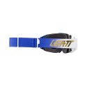 LEATT GOGLE ROWEROWE VELOCITY 5.0 MTB IRIZ GOGGLE ULTRABLUE BRONZE 68% - KOLOR BIAŁY/GRANATOWY SZYBKA LUSTRZANA BRĄZOWA