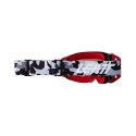 LEATT GOGLE VELOCITY 5.5 FORGE ROSE UC 32% - KOLOR SZARY/CZERWONY/CZARNY SZYBKA CZERWONA