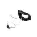 LEATT GOGLE VELOCITY 5.5 FORGE ROSE UC 32% - KOLOR SZARY/CZERWONY/CZARNY SZYBKA CZERWONA