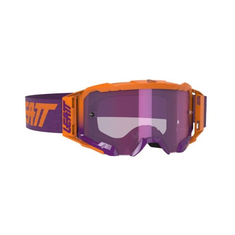 LEATT GOGLE VELOCITY 5.5 IRIZ GOGGLE NEON ORANGE LENS PURPLE 78% - KOLOR POMARAŃCZOWY/FIOLETOWY SZYBKA LUSTRZANA FIOLETOWA LEATT GOGLE VELOCITY 5.5 IRIZ GOGGLE NEON ORANGE LENS PURPLE 78% - KOLOR POMARAŃCZOWY/FIOLETOWY SZYBKA LUSTRZANA FIOLETOWA