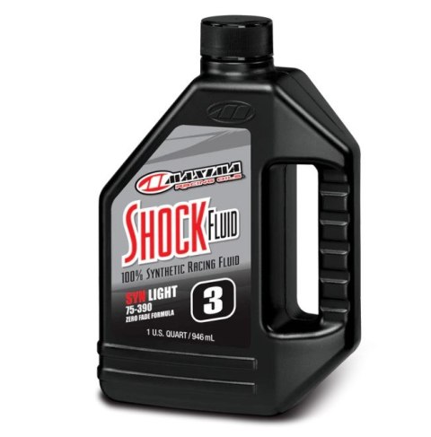 MAXIMA RACING OILS OLEJ DO CENTRALNEGO AMORTYZATORA SYNTHETIC RACING SHOCK FLUID LIGHT 3WT 946 ML (1 LITR) (12) (AKC) MAXIMA RACING OILS OLEJ DO CENTRALNEGO AMORTYZATORA SYNTHETIC RACING SHOCK FLUID LIGHT 3WT 946 ML (1 LITR) (12) (AKC)