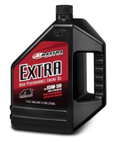 MAXIMA RACING OILS OLEJ SILNIKOWY EXTRA 15W50 100% SYNTHETIC 3.785 LITRY (4) (AKC)
