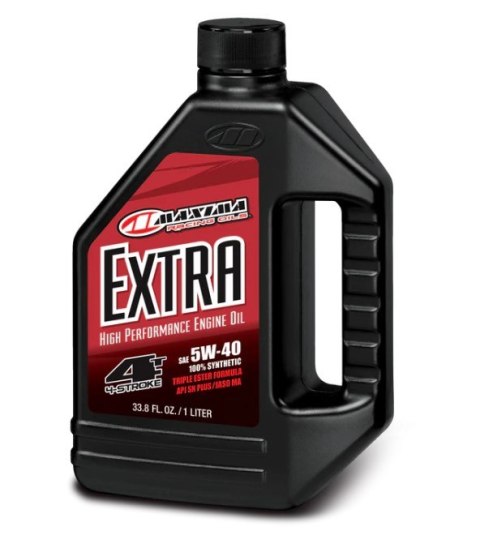 MAXIMA RACING OILS OLEJ SILNIKOWY EXTRA 5W40 100% SYNTHETIC 1 LITR (12) (AKC) MAXIMA RACING OILS OLEJ SILNIKOWY EXTRA 5W40 100% SYNTHETIC 1 LITR (12) (AKC)