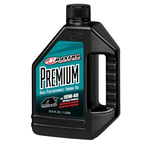 MAXIMA RACING OILS OLEJ SILNIKOWY MINERALNY PREMIUM 10W40 1 LITR (12) (AKC)