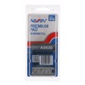 NISSIN KLOCKI HAMULCOWE KH244 PREMIUM SEMI-METALLIC (SPIEK METALICZNY) (ECE R90) (MADE IN JAPAN) (2P-270NS)