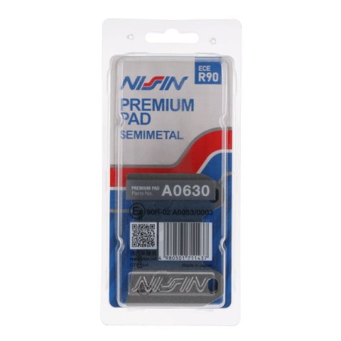 NISSIN KLOCKI HAMULCOWE KH244 PREMIUM SEMI-METALLIC (SPIEK METALICZNY) (ECE R90) (MADE IN JAPAN) (2P-270NS) NISSIN KLOCKI HAMULCOWE KH244 PREMIUM SEMI-METALLIC (SPIEK METALICZNY) (ECE R90) (MADE IN JAPAN) (2P-270NS)
